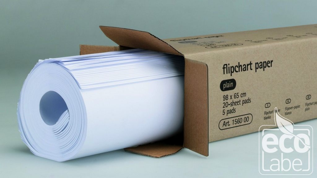 Critérios ECO LABEL para produtos de papel impresso, papelaria, sacola de transporte de papel