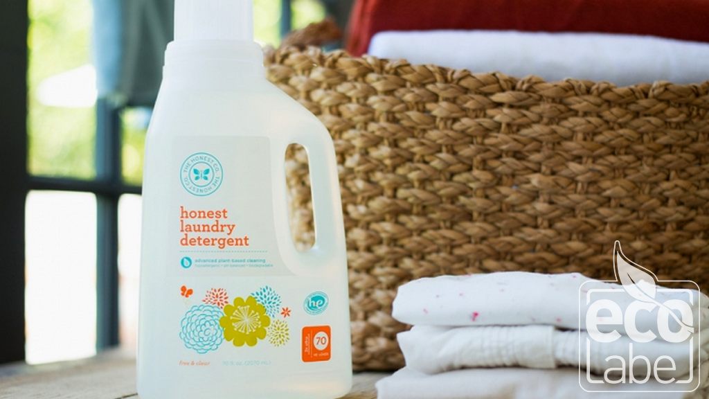 Certificat ECO LABEL pour les détergents à lessive