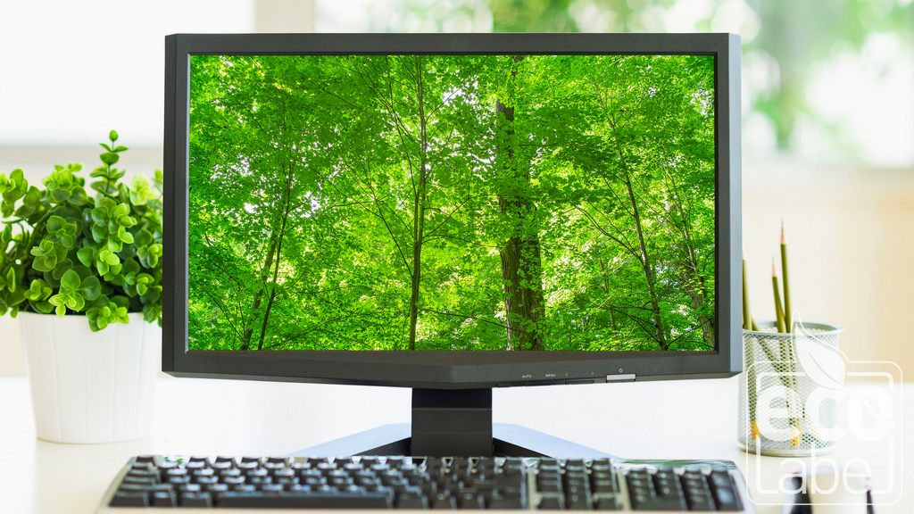 ECO LABEL Dokument for elektroniske skjermer